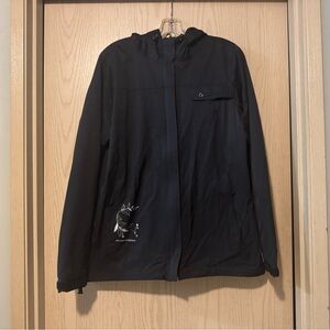 Paradox Black Packable Rain Jacket size Large